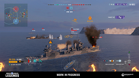 World of Warships: Legendsסɦ¥ƥȤ1221»ܡϿդ⥹