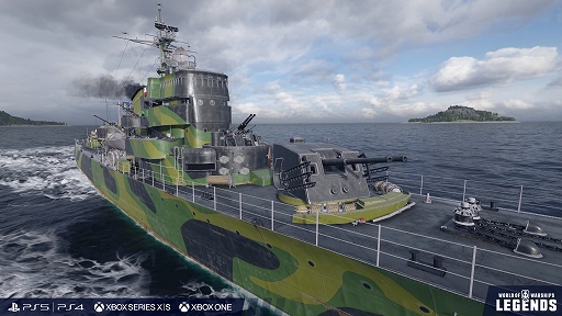 画像集#005のサムネイル/「World of Warships: Legends」，新アップデート実施。日本の計画艦“妙義”とパン・ヨーロッパの艦隊が登場