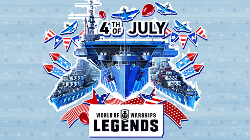 画像集#002のサムネイル/「World of Warships: Legends」でアメリカ独立記念日イベント開催