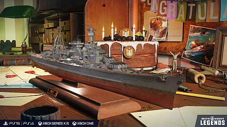 画像集#005のサムネイル/「World of Warships: Legends」，最新アップデートで日本の「夕雲」をはじめとしたTier VIII艦艇が登場。3周年記念イベントの情報も