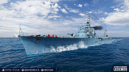 画像集 No.007のサムネイル画像 / 「World of Warships: Legends」，イタリア駆逐艦ツリーがアーリーアクセスに登場。ドイツ巡洋艦“エギル”も参戦