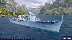 画像集 No.008のサムネイル画像 / 「World of Warships: Legends」，イタリア駆逐艦ツリーがアーリーアクセスに登場。ドイツ巡洋艦“エギル”も参戦
