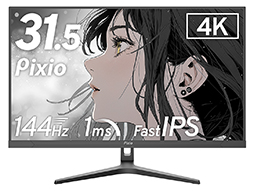 4K/144Hzɽбǹ95000ߤ31.5ǥץ쥤Pixioо