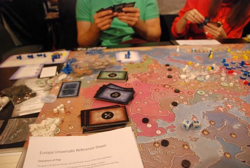 画像集 No.004のサムネイル画像 / ［SPIEL'18］ これぞまさにボドゲ版“パラドゲー”。25年の時を経て生まれ変わった「Europa Universalis: The Board Game」を会場で遊んできた