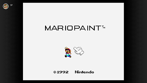 画像ギャラリー No.002のサムネイル画像 / 「マリオペイント」が「スーパーファミコン Nintendo Classics」に登場。お絵かき,作曲,アニメ作りなどが楽しめる