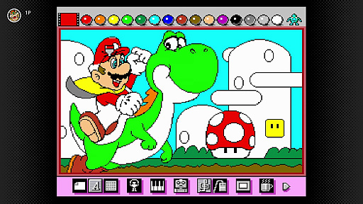 画像ギャラリー No.005のサムネイル画像 / 「マリオペイント」が「スーパーファミコン Nintendo Classics」に登場。お絵かき,作曲,アニメ作りなどが楽しめる