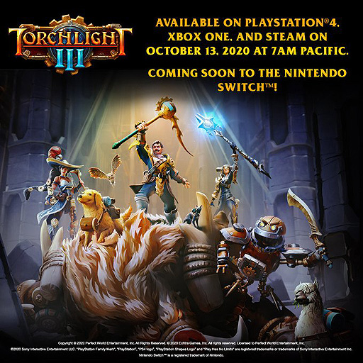 Torchlight IIIפPCPS4Xbox One1013ȳȯɽSwitchǤǯ˥꡼