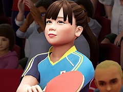 「東京2020オリンピック The Official Video Game」，「トップアスリートに挑戦！」の第3弾は卓球の福原選手と平野選手