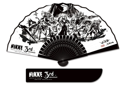 画像ギャラリー No.005のサムネイル画像 / 「勝利の女神：NIKKE」の墨絵グッズ，2月20日より順次発売。11体のニケたちから成る迫力ある墨絵がアクリルプレートやTシャツで登場