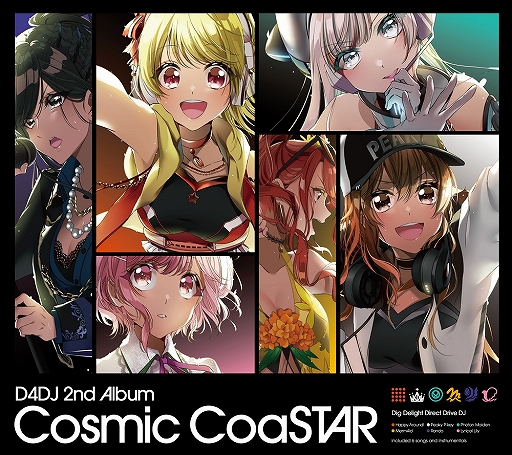 D4DJ 2nd AlbumCosmic CoaSTARפΥ㥱åȤȼϿ6ʤλİư褬