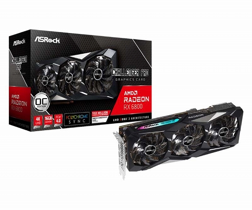 ASRockȼ߷פRadeon RX 6800 XT6800ܥɤȯ