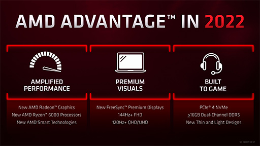 AMDΡPCAPURyzen 6000פΡPCGPURadeon RX 6000Sץ꡼ʤɤȯɽ