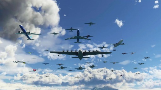 画像集 No.002のサムネイル画像 / 本格派フライトシム「Microsoft Flight Simulator」のバーチャルパイロットが2年で1000万人に到達