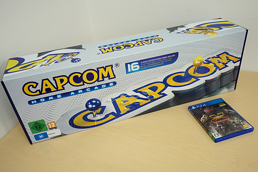 画像集#002のサムネイル/レトロンバーガー Order 27：「エリプレ」や「プロギアの嵐」（の英語版）を遊べる「Capcom Home Arcade」がドイツから届いたよ編