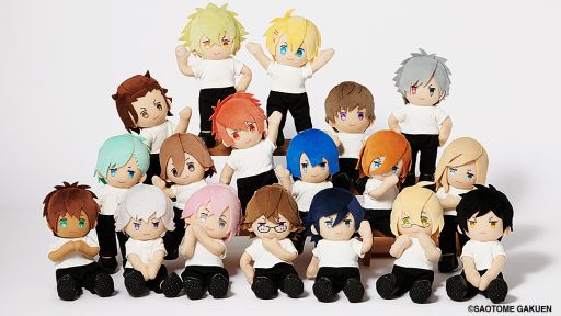 画像ギャラリー No.002のサムネイル画像 / ぬいぐるみ「ぬいスター うたの☆プリンスさまっ♪」,再販分の受注受付を開始。七海春歌,渋谷友千香,月宮林檎,日向龍也も含む全22種