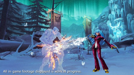 画像集#003のサムネイル/「THE KING OF FIGHTERS XV」氷を操る美少女“クーラ・ダイアモンド”のキャラクタートレイラーが公開に。クローネン達と新チームを結成