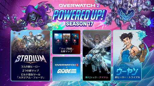 画像ギャラリー No.001のサムネイル画像 / 「オーバーウォッチ 2」,シーズン17を6月25日にスタート。ゼニヤッタ,シグマ,ジャンクラットの追加など,スタジアムに多数の新要素が登場