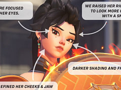 「オーバーウォッチ」，新ヒーロー「アンラン」のビジュアル修正を発表。4月15日開幕のシーズン2で実装予定