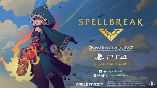 PS4ǡSpellbreakפΥɥ١2020ǯդ˼»ܡˡѤRPGǤȤ߹碌Хȥ륲