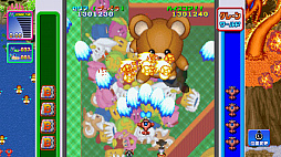 画像ギャラリー No.004のサムネイル画像 / Switch用STG「ゲーム天国 CruisinMix Special」が本日配信。自機キャラとして,ジャレコのキャラたちや東亜プラン「TATSUJIN」の機体が登場