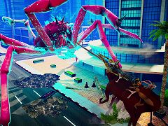 PC版「カニノケンカ -Fight Crab-」に“シカ”が参戦決定。「ごく普通の鹿のゲーム」とのコラボアップデートが10月に実装