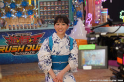 画像集#024のサムネイル/「遊戯王ラッシュデュエル」，芦田愛菜さんが浴衣姿で1人5役を演じるテレビCMが8月6日からオンエア