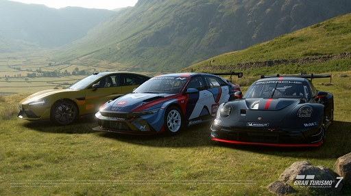 画像ギャラリー No.001のサムネイル画像 / 「グランツーリスモ7」,ヒョンデ エラントラ N TC,ポルシェ 911 GT3 R(992),シャオミ SU7 Ultraが登場