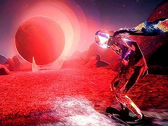 ガラスの肉体を光らせ,悪魔はスケボーで月を目指す。サイケデリックな世界を疾走するスケボーアクション「Skate Story」,本日発売