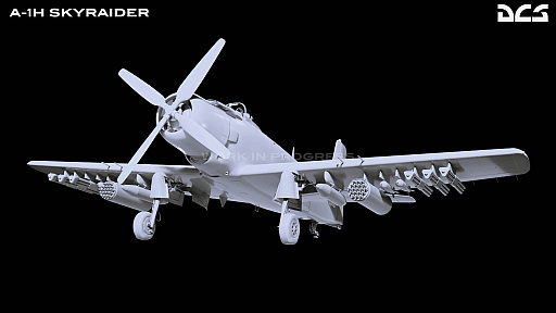  No.005Υͥ / DCS WorldסΥ⥸塼DCS: A-1H SkyraiderפȯɽʥڥɤĹ³ΥؤȥѥåɡɤDCS˻