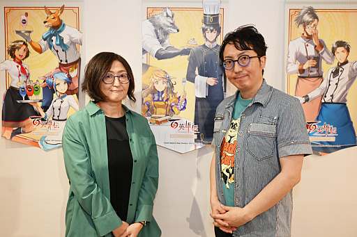 画像ギャラリー No.035のサムネイル画像 / 2周年を迎えた「百英雄伝」がコラボカフェを実施。12名の描き下ろしイラストが飾られている店内の様子をレポート