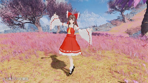 画像ギャラリー No.019のサムネイル画像 / 「PSO2 ニュージェネシス」,東方Projectとのコラボを開始。ゆっくり霊夢&魔理沙も登場。期間は9月3日まで