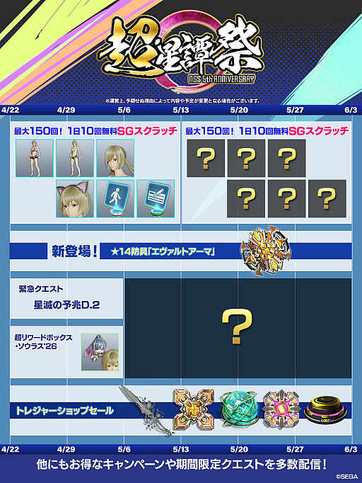 画像ギャラリー No.026のサムネイル画像 / 「NGS ver.2」公式番組まとめ。メインストーリーに8章が追加。「イドラ ファンタシースターサーガ」とのコラボも