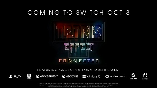 Tetris Effect: Connected | Cross-Platform Update / Steam Launch Trailer