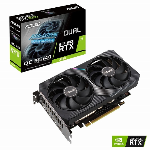 ASUS2åOCͤRTX 3060ܥɤȯ