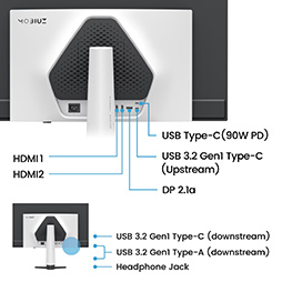 画像ギャラリー No.005のサムネイル画像 / 量子ドット有機ELに独自の画質改善機能を加えたハイエンド有機ELディスプレイ「EX321UZ」「EX271QZ」が国内発売決定