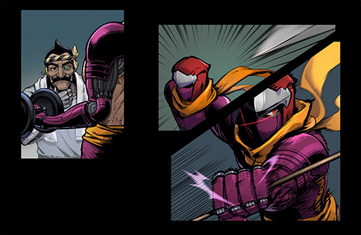 画像ギャラリー No.004のサムネイル画像 / スピード感溢れるバトルが魅力のアクションゲーム「Ninja Issen(忍者一閃)」,Switch版の配信が開始に