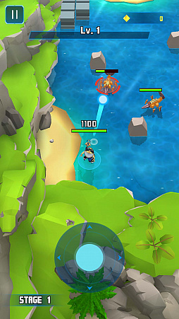 画像ギャラリー No.005のサムネイル画像 / スマホ向けシューティング「コスモプレイヤーZ」,iOS版の配信開始