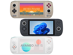 重さ約450gの携帯型ゲームPC「AYANEO AIR 1S」が11月11日に発売。事前予約で1万5000円引きに