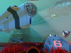 海洋サバイバルゲーム「Subnautica サブノーティカ」のPS5版が本日リリース。4K解像度/60fpsに対応し，ロード時間を改善