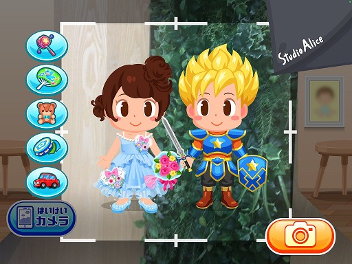 画像ギャラリー No.006のサムネイル画像 / 「ごっこランド」に新ゲーム“スタジオアリスの きねんさつえいごっこ！”が登場