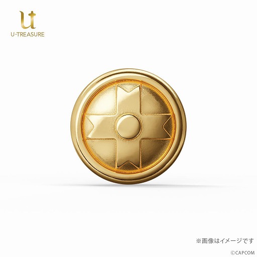 画像ギャラリー No.017のサムネイル画像 / 成歩堂龍ノ介と亜双義一真の学生服のボタンを再現。「大逆転裁判」シリーズ10周年を記念した「第二ボタン」の予約受付を開始