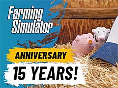 農業シム「Farming Simulator」シリーズの15周年を記念したトレイラー公開。シリーズ最新作「Farming Simulator 23」は5月リリース