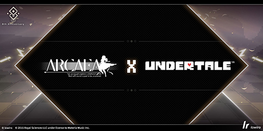 画像ギャラリー No.002のサムネイル画像 / リズムゲーム「Arcaea」が「UNDERTALE」とコラボ。作曲家・かめりあ氏によるリミックス楽曲も登場