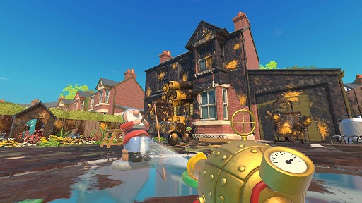 画像ギャラリー No.002のサムネイル画像 / 高圧洗浄シム「パワーウォッシュ シミュレーター」最新DLC「ウォレスとグルミット特別依頼」を配信開始。ウォレス家をキレイにしよう