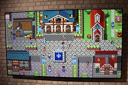 画像ギャラリー No.023のサムネイル画像 / 「ドラゴンクエスト40周年記念展 ドラゴンクエスト the DIVE」内覧会レポート。案内役のホミータと一緒に，ドラクエの世界に飛び込もう