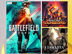 フリープレイに「バトルフィールド 2042」と「Minecraft Dungeons」「CODE VEIN」が登場。PS Plus，3月のラインナップを発表