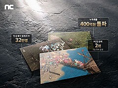 「Lineage Classic」の累計売上が400億ウォン（約43億円）を突破。最大同時接続者数は32万人に達し好評を博す