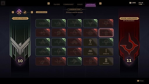 画像ギャラリー No.003のサムネイル画像 / サバイバルMMORPG「Dune: Awakening」,ゲーム中盤以降のゲームプレイで重要となるギルド外交システム「ランドスラード」の解説映像を公開