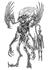 画像ギャラリー No.003のサムネイル画像 / 「野狗子: Slitterhead」のクリーチャーにフォーカスしたコンセプトアート展,7月12日より都内のギャラリーで開催決定