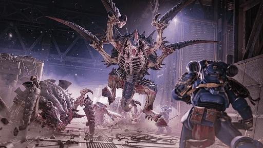 画像ギャラリー No.002のサムネイル画像 / 「Warhammer 40,000: Space Marine 2」,波状攻撃を仕掛けてくる敵を蹴散らす「シージモード」を6月26日に実装